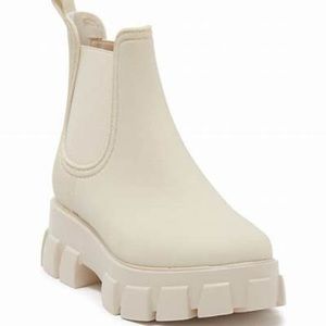 NIB Jeffrey Campbell Pleu Chelsea Lug Sole Rain Boots